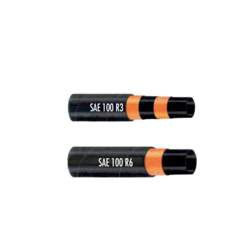 Textile Braid Reinforced Hydraulic Hose SAE100 R3+R6